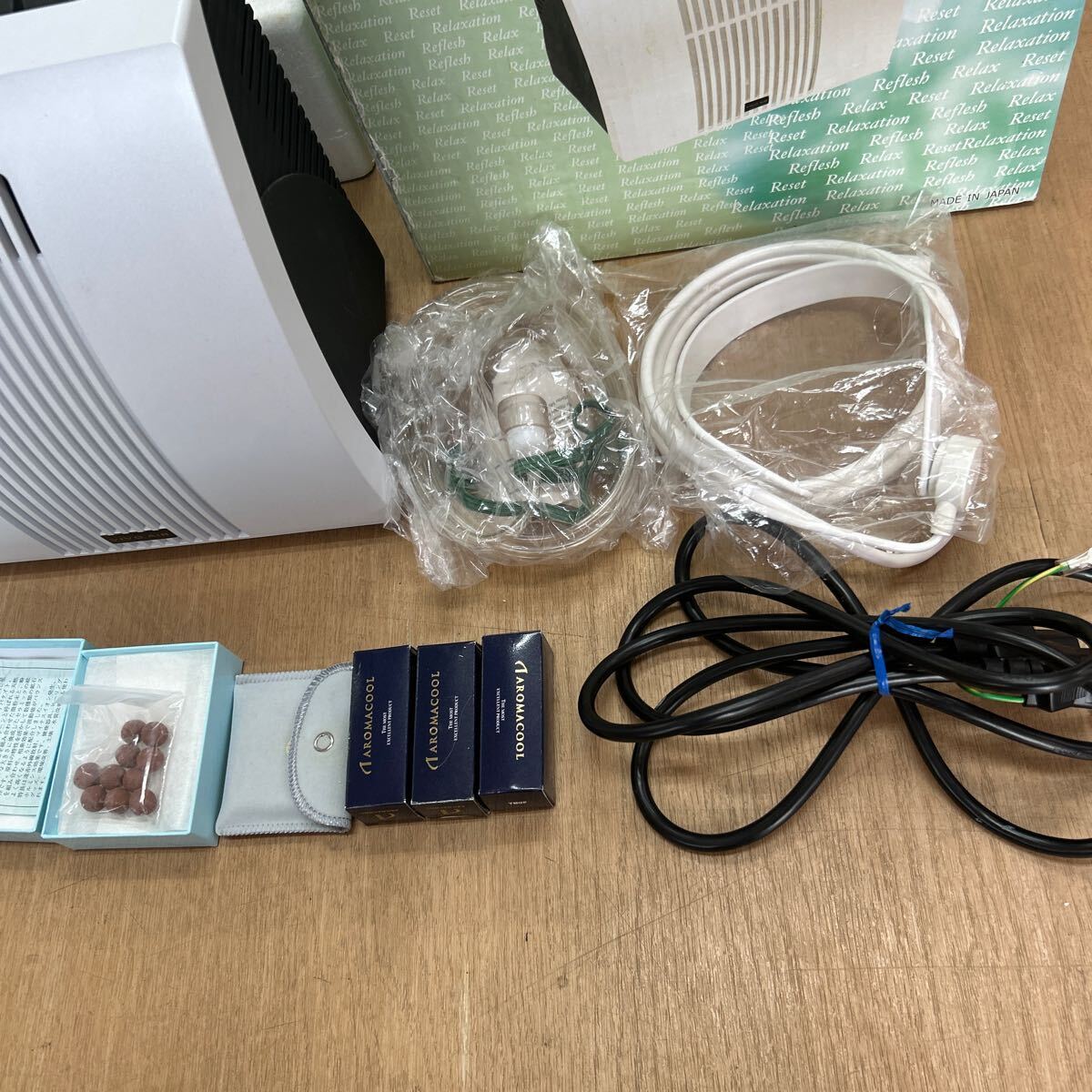 【中古】小型酸素濃縮器 VIVO AIR oxycool 32 オキシクール32 YN-OM23TMD-AN YMUP ワイムアップ の画像7