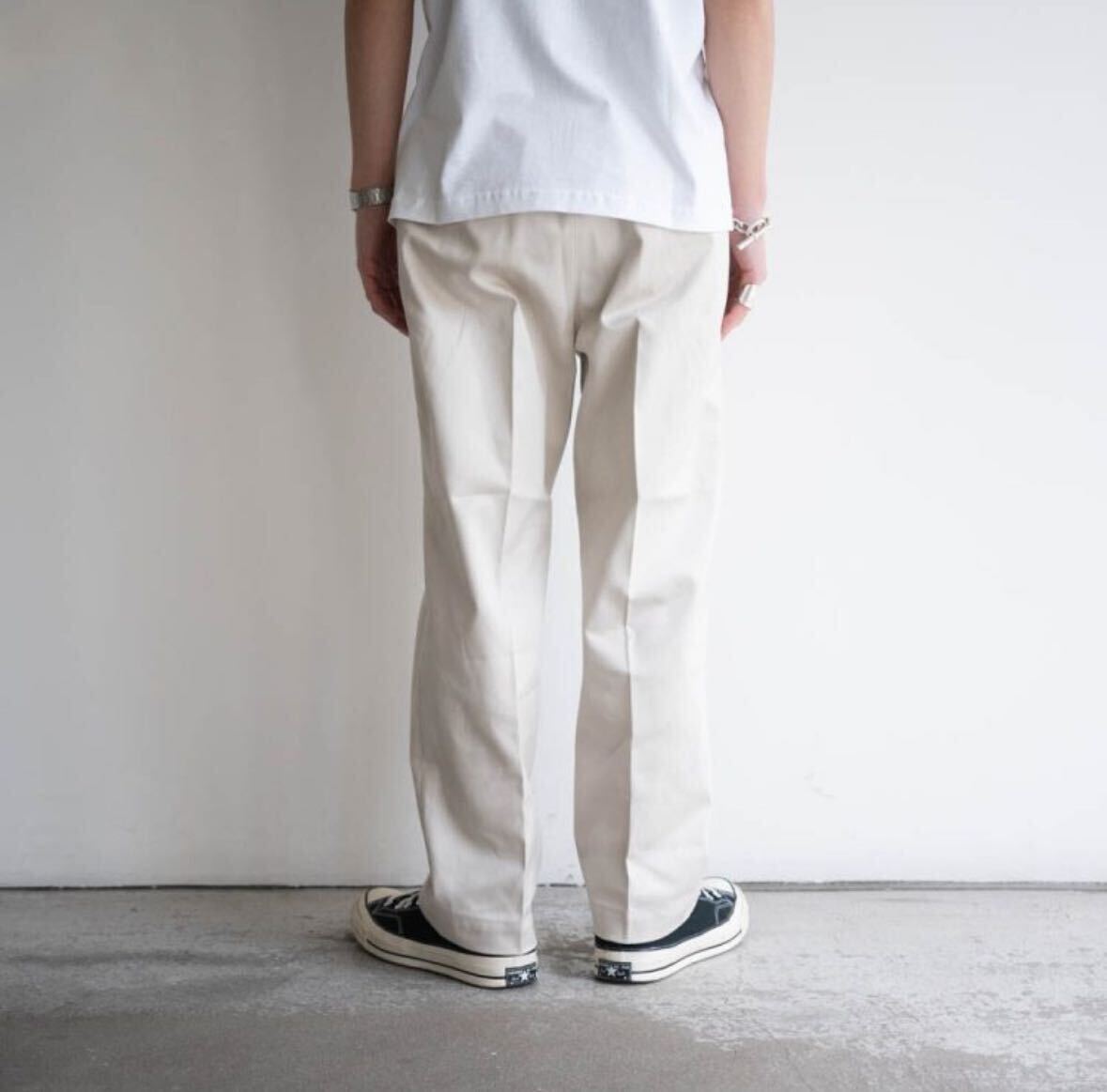 24ss新品sizeLWACKO MARIA（ワコマリア） DOUBLE PLEATED CHINO TROUSERS (24SS-WMP-PT10)PANTS パンツ _画像3