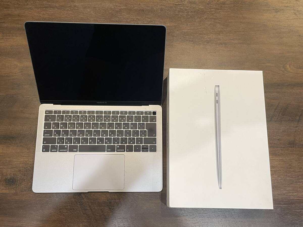 ジャンク Apple アップル MacBook Air 13inch 2018 A1932 スペースグレイ 8G 128GB SSD Model A1932 _画像1