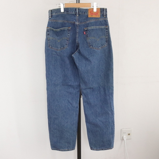 g308 2000年代製 Levi’s リーバイス 550 デニムパンツ■00s 表記33インチ アメカジ ストリート バギー ブルー 青 アメカジ ストリート の画像2