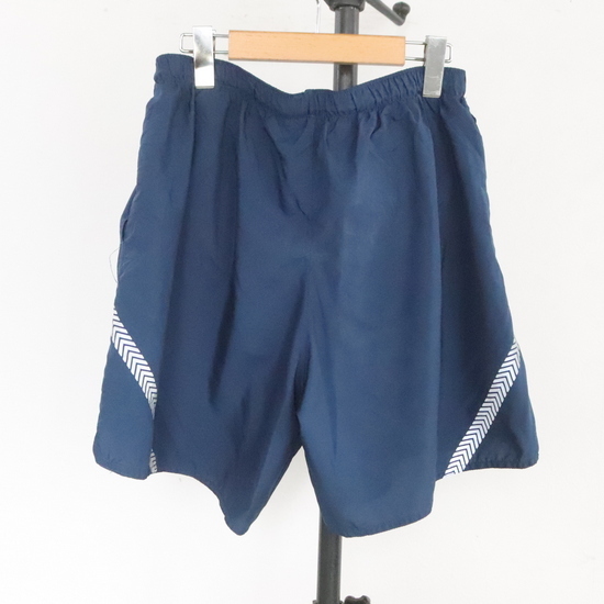 d343 2001 год производства Vintage U.S.AIRFORCE шорты #00s надпись M размер темно-синий милитари American Casual Street б/у одежда б/у одежда . супер-скидка редкий 90s