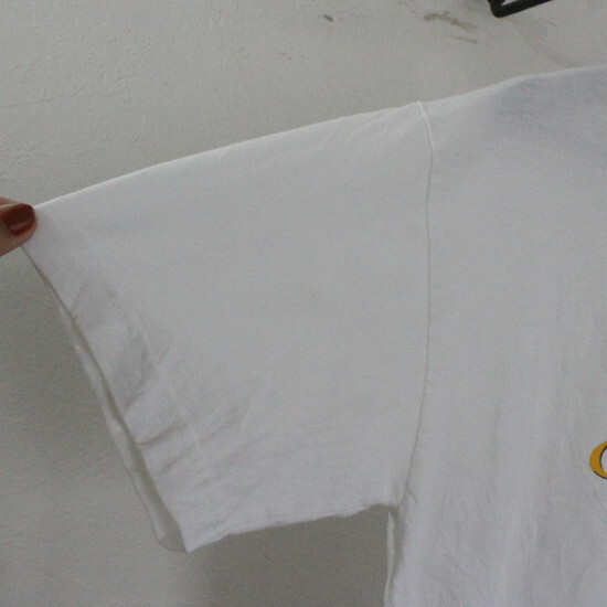 G413 2000年代製 ARIZONA 半袖Tシャツ■00s 表記Sサイズ カットオフ ホワイト 古着 アメカジ ストリート 90s 80s 70s 60s 激安 古着卸 50s_画像6