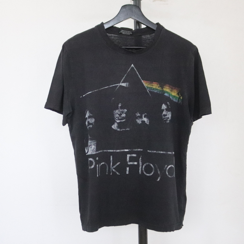 V440 2000年代製 PINKFLOYD ピンクフロイド 半袖プリントTシャツ■00s 約Mサイズ ブラック 黒 バンドT ロックT アメカジ 古着卸 古着 90sの画像1