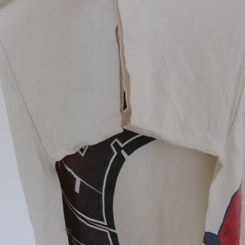V444 90sビンテージ MLB インディアンス 半袖プリントTシャツ■1990年代製 約Mサイズ ホワイト 白 アメカジ ストリート ゲーム 古着卸 古着の画像8