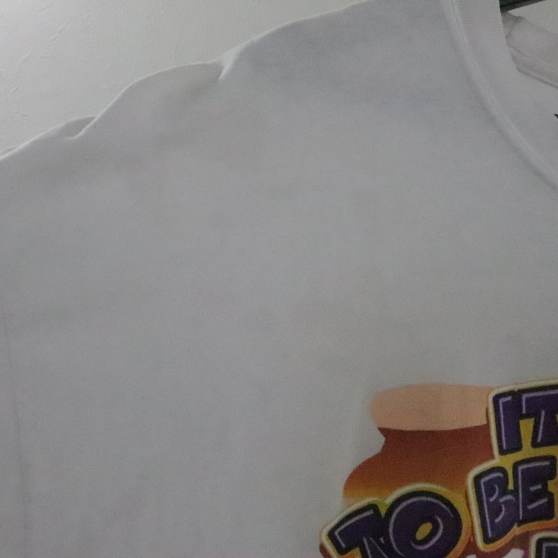 W447 2005年製ビンテージ JERZEES ジャージーズ 半袖プリントTシャツ■00s 表記2XLサイズ 白 ウッドペッカー アメカジ ストリート 古着 90sの画像9