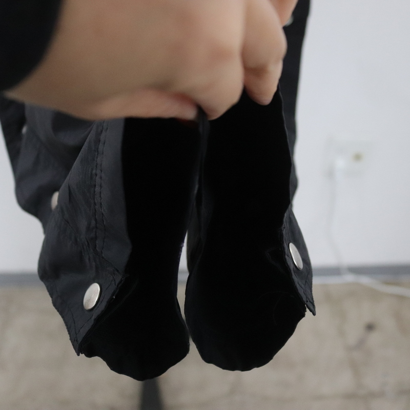 D326 2000 годы производства R&RSPORT нейлон брюки #00s надпись L размер черный чёрный боковой зажим легкий брюки American Casual б/у одежда б/у одежда . Old 