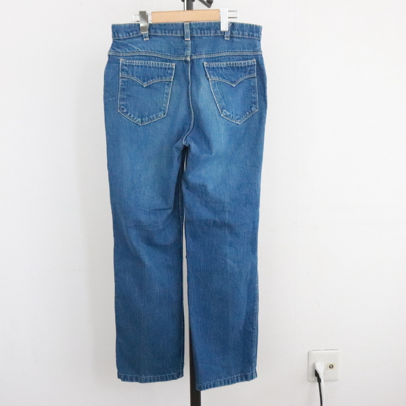 D473 90sビンテージ Levis リーバイス デニムパンツ■1990年代製 表記33インチ 古着 アメカジ ストリート ブルー ジーパン 80s 70s 00s 青_画像2