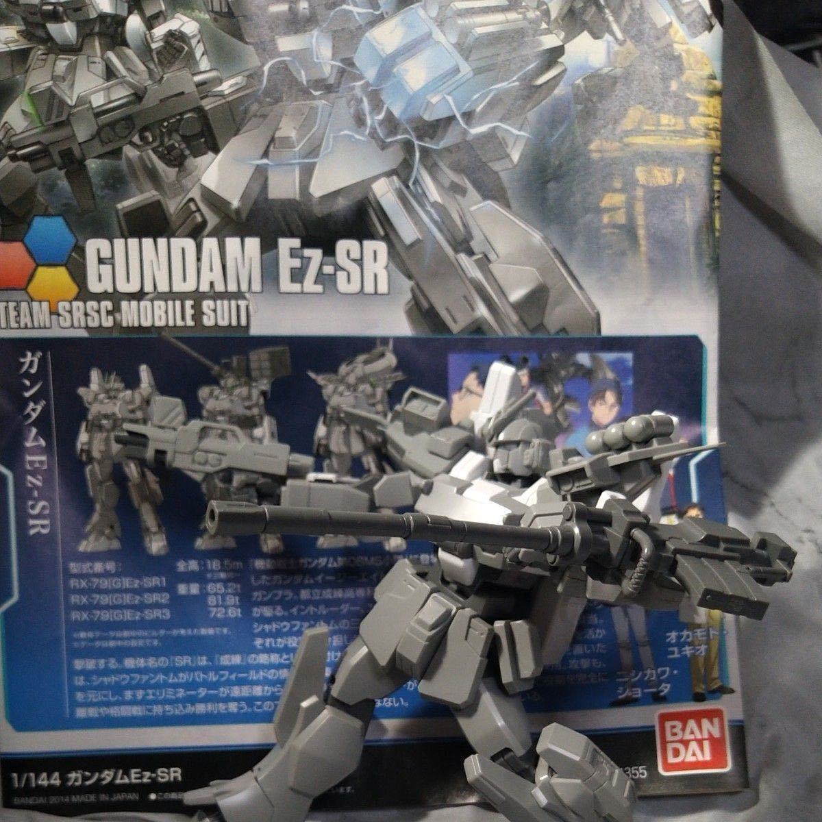 ガンダムEz-SR (1/144スケール HG BUILD FIGHTERS 021 ガンダム ガンダムEz-SR (1/144スケール HG BUILD FIGHTERS 021 ガンダム