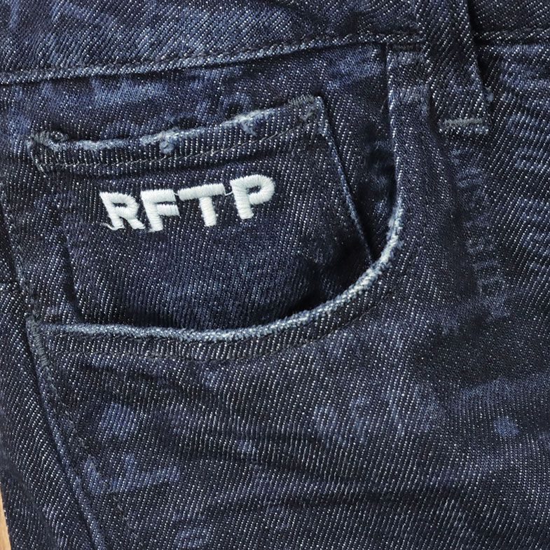 1円/G-STAR RAW/31インチ/デニムパンツ ARC 3D RELAXED TAPERED BRACES RFTP D13761-B247-89 ロゴプリント 個性 新品/紺/ネイビー/gf446/_画像5