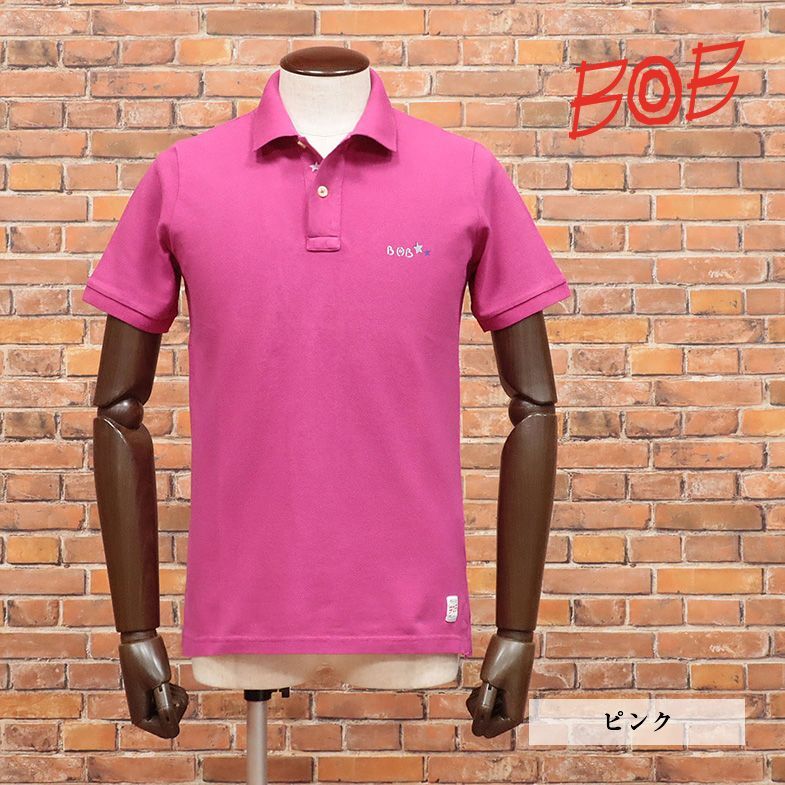 Весна/лето/Bob/S размер/Италия Polo рубашка Soft Kanoko Comteneness Комфортная ручная принт с коротки