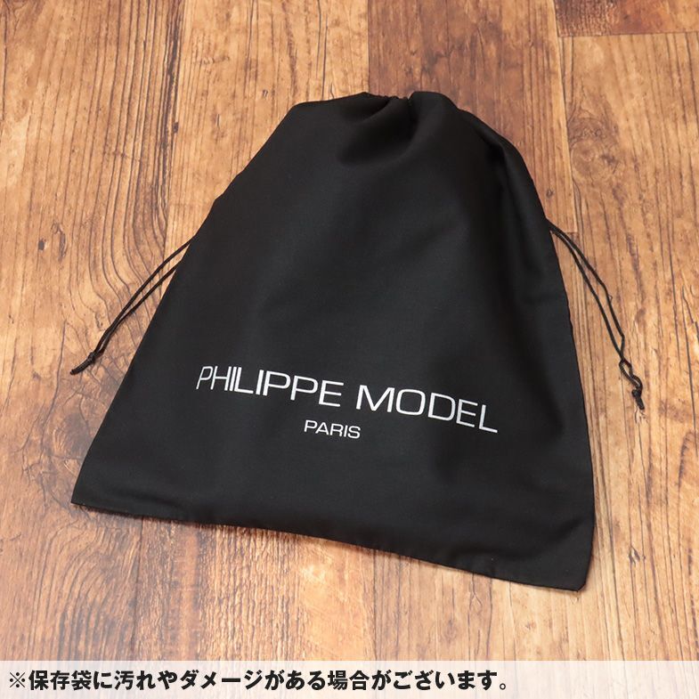 PHILIPPE MODEL/43(28-28.5cm)/Italy製スニーカー TROPEZ X スエード＆ムラ染めレザー ワッペン シューズ 新品/カーキ×茶/ic666/_画像7