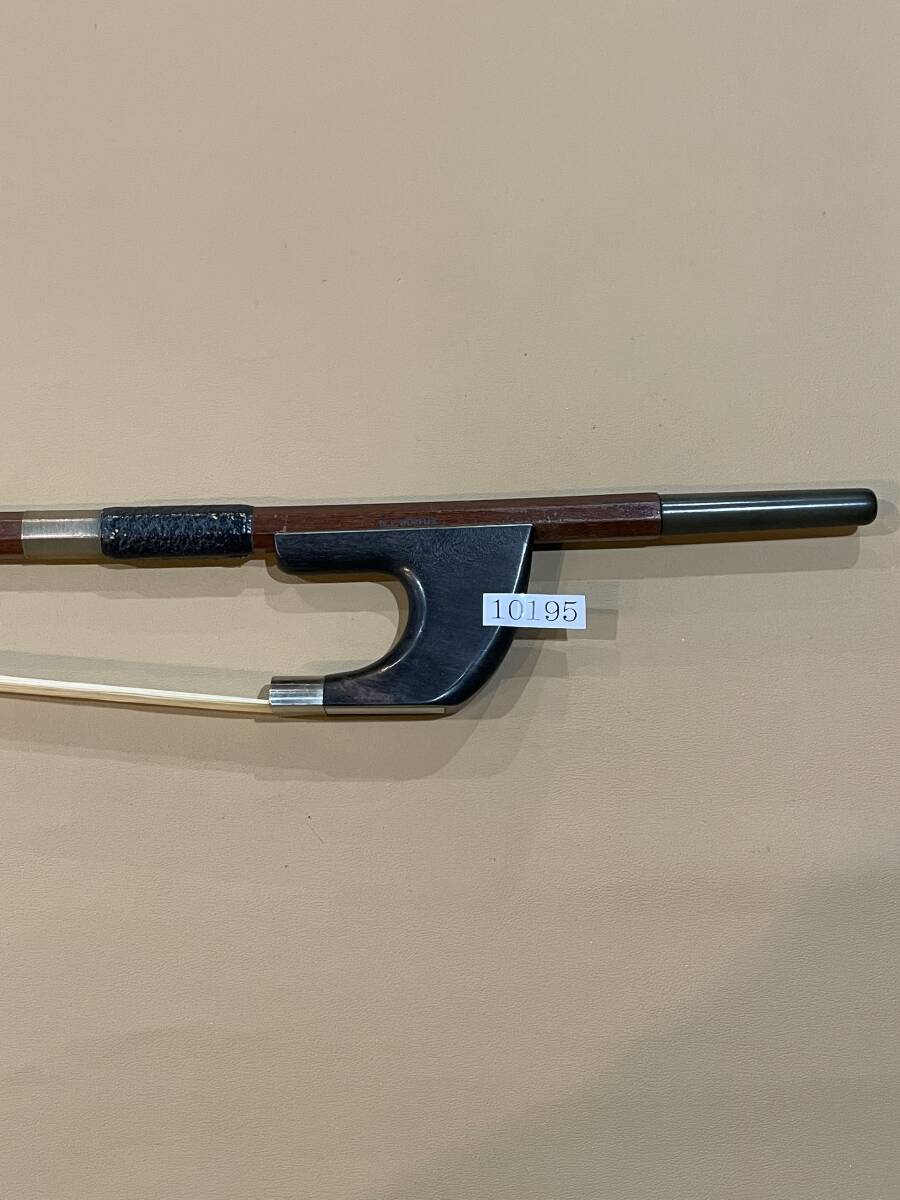  contrabass bow [ musical instruments shop exhibition ]W.E.DORFLER stamp maintenance * wool change ending reference price 7~10 ten thousand jpy degree! 1 point limit limitation. special price!!