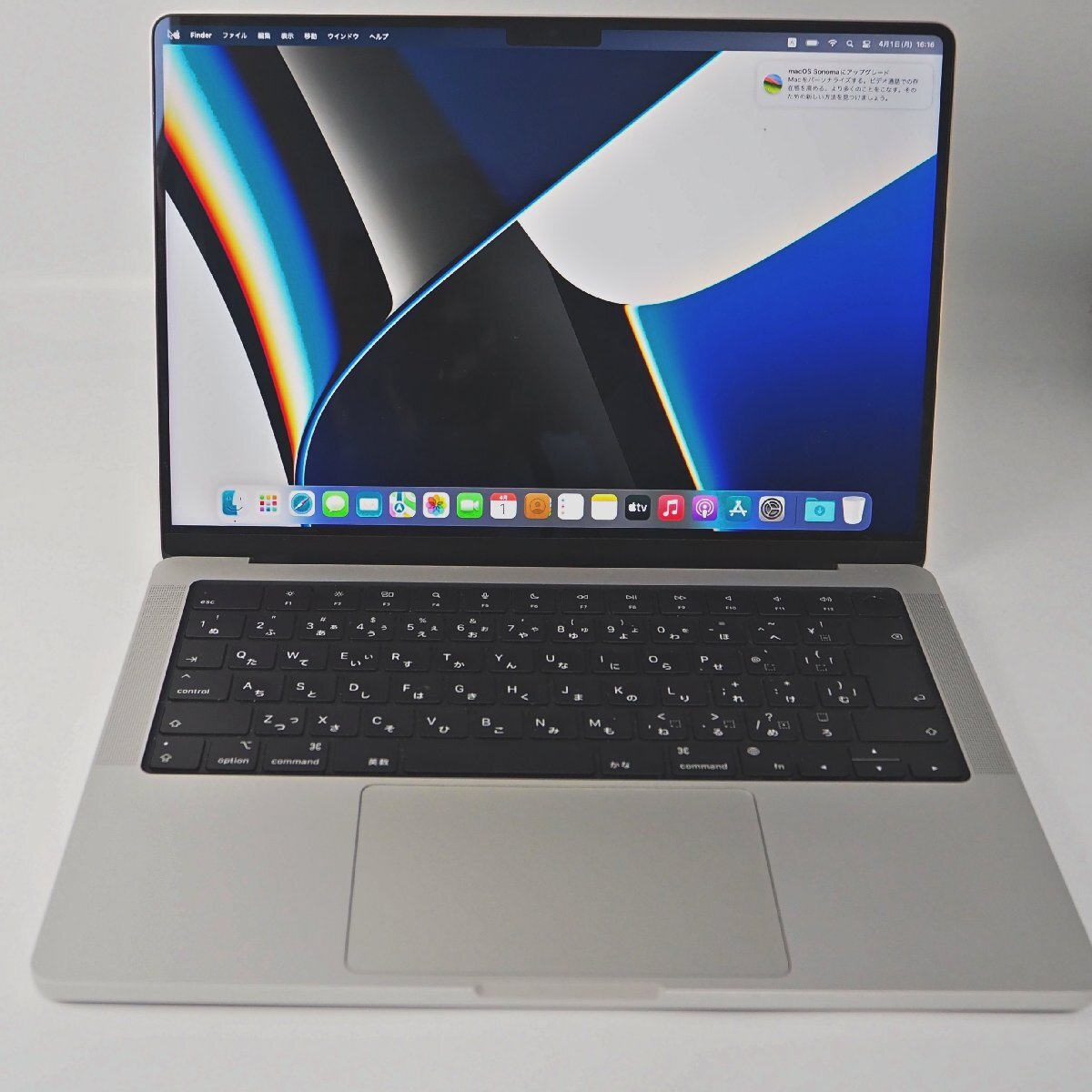【MacBook Pro】14-inch 2021 M1Pro A2442 本体のみの画像1
