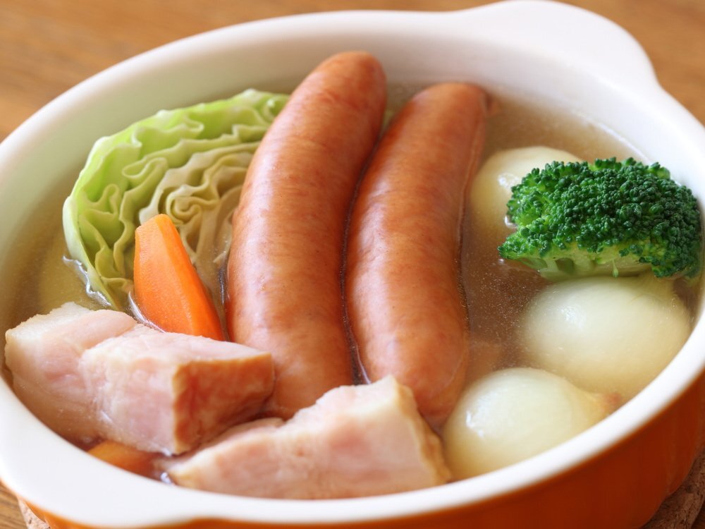 1[Max] popular pork sausage enough 50ps.@ business use. 1kg morning meal ... present . standard. wing na-1 jpy start 