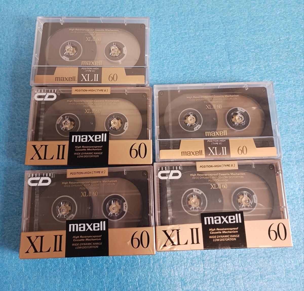 未開封 maxell XL2 ハイポジション 60分 カセットテープ TAPE2 ハイポジ_画像1