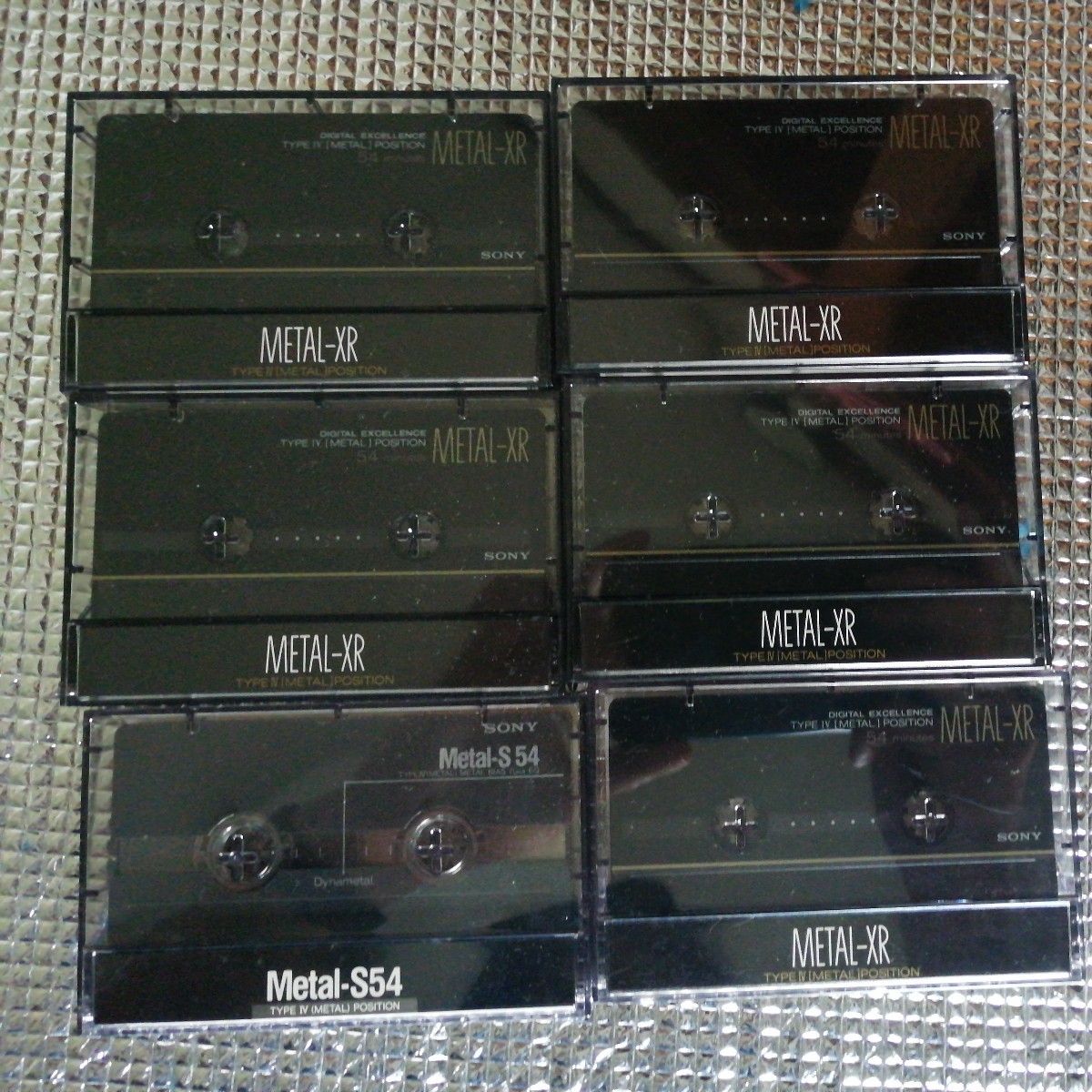 メタルテープ SONY ソニー METAL-XR METAL-S54 カセットテープ ソニー SONY TYPE4の画像1
