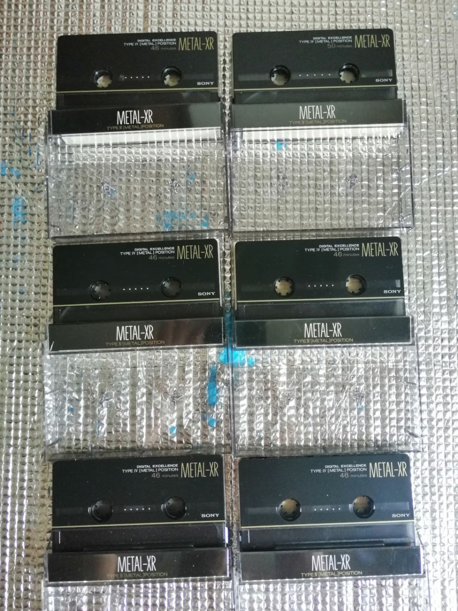 SONY METAL XR メタルテープ 単品1本 METAL カセットテープ TYPE4 46分 50分 54分 60分 74分 ソニー_画像6