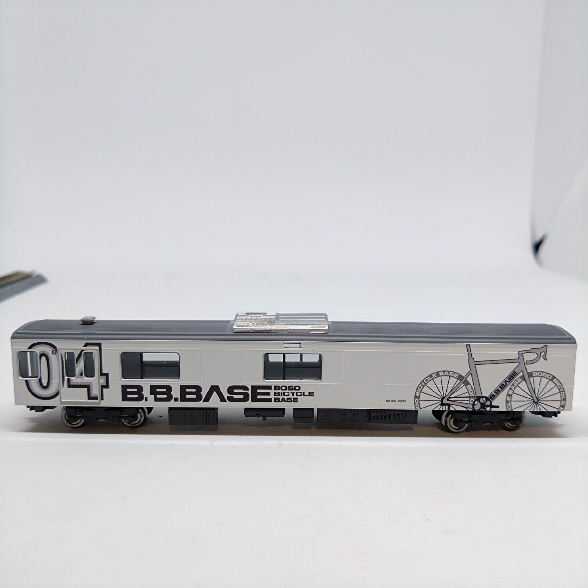 tomix 98643 JR 209 2200系電車 BOSO BICYCLE BASE バラシ モハ208 2203 の画像3