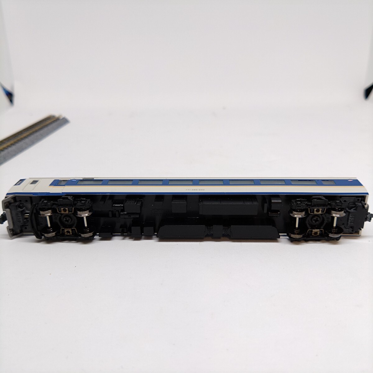 tomix 98652 JR 485系特急電車 しらさぎ 新塗装 バラシ クモハ485 200 ヘッドライト・テールライト・ヘッドマークライト点灯OKの画像8