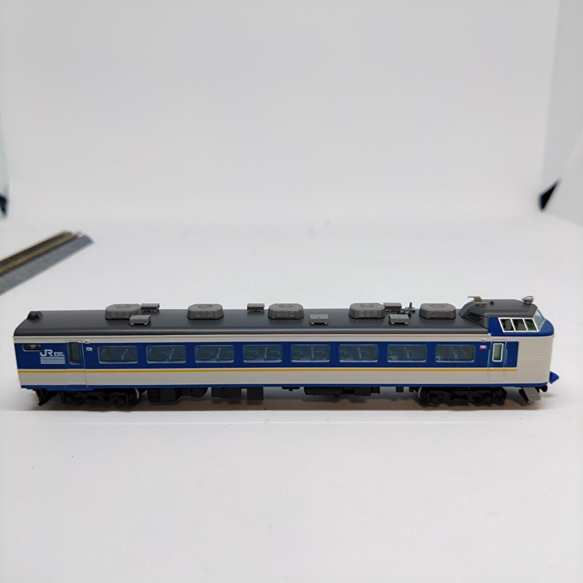 tomix 98652 JR 485系特急電車 しらさぎ 新塗装 バラシ クハ481 300 ヘッドライト・テールライト・ヘッドマークライト点灯OKの画像4