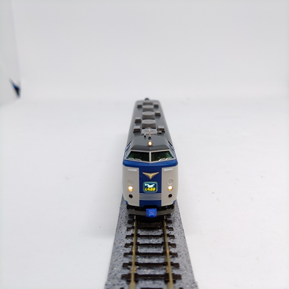 tomix 98652 JR 485系特急電車 しらさぎ 新塗装 バラシ クハ481 300 ヘッドライト・テールライト・ヘッドマークライト点灯OKの画像2