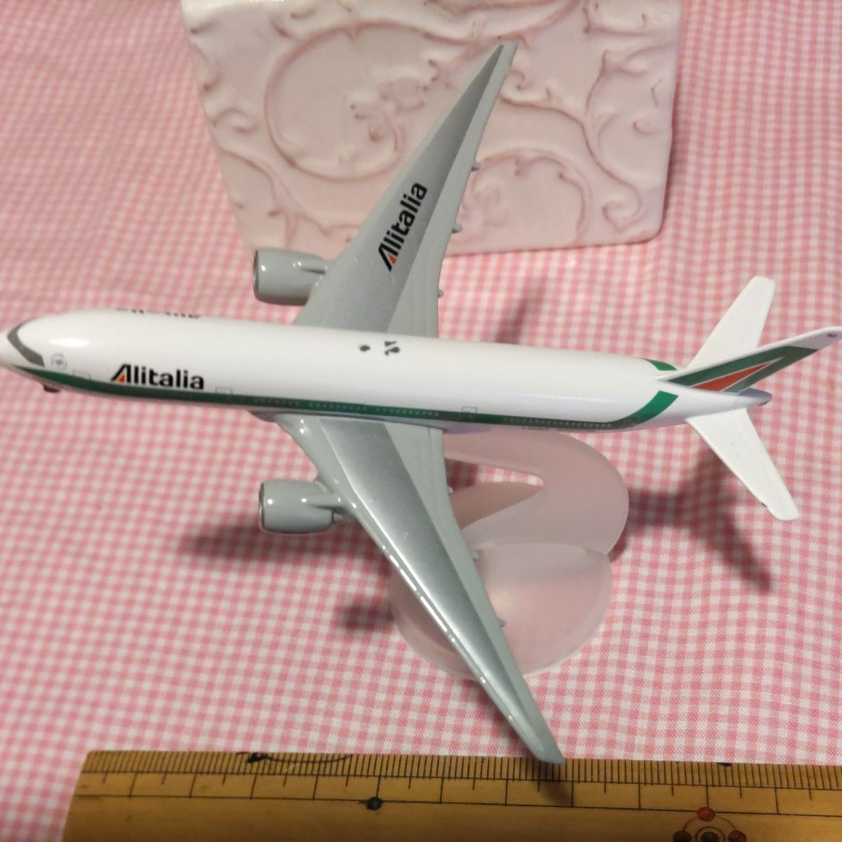 アリタリア航空機の模型