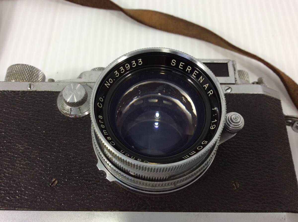 キヤノン レンジファインダーカメラ  Canon camera Company ジャンク ※商品説明欄をご確認ください 【D-04】の画像4