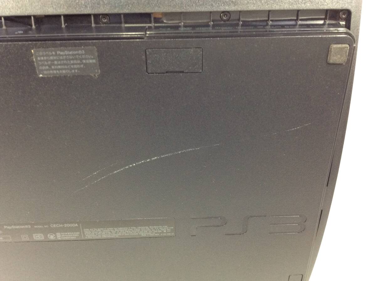 PS3 本体 CECH-2000A 120ＧＢ ※緑色ランプ点灯・トレイ開閉確認済み 　※動作未確認 ※商品説明欄をご確認ください　【D-04】_画像5