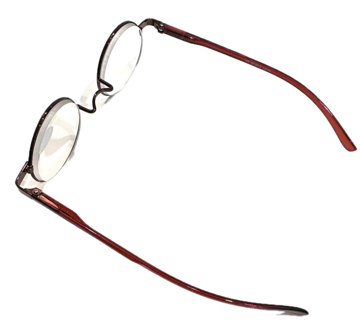 老眼鏡 ＋2.0 丸メガネ　オシャレ　リーディンググラス