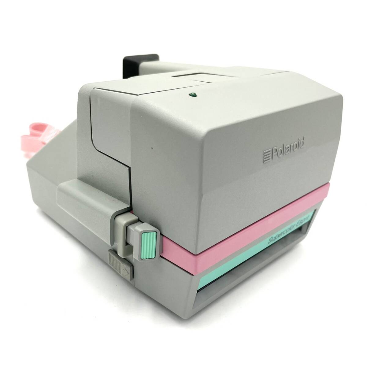 美品★ ポラロイド　カメラ　Polaroid　SUPERCOLOR 635 ESPRIT SC635 スーパーカラー　エスプリ　ピンク　外箱あり_画像7