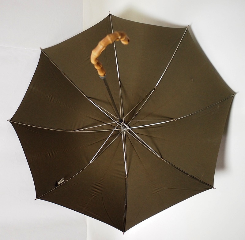 コムデギャルソンオム COMME des GARCONS HOMME 長雨傘 カーキ系ブラウンの画像8