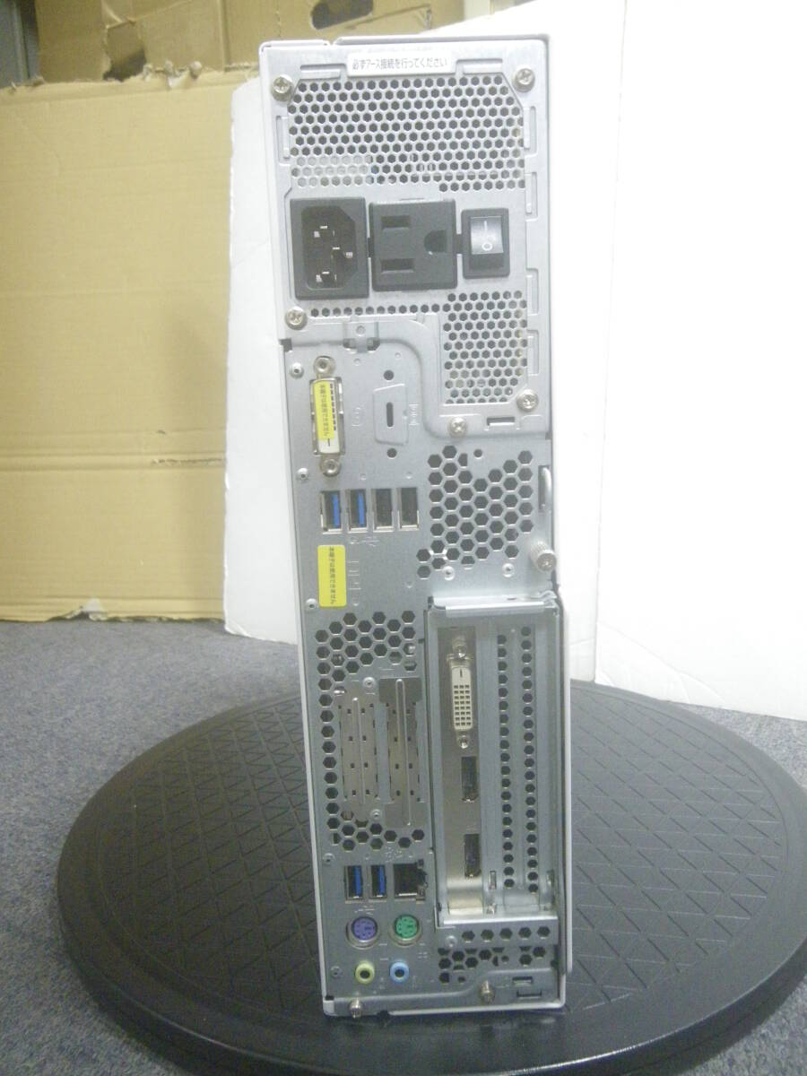 【ジャンク品】FUJITSU ESPRIMO D588/V FMVD40001 Core i7-8700 3.20GHz 16GBメモリ HDD欠品 ③_画像7