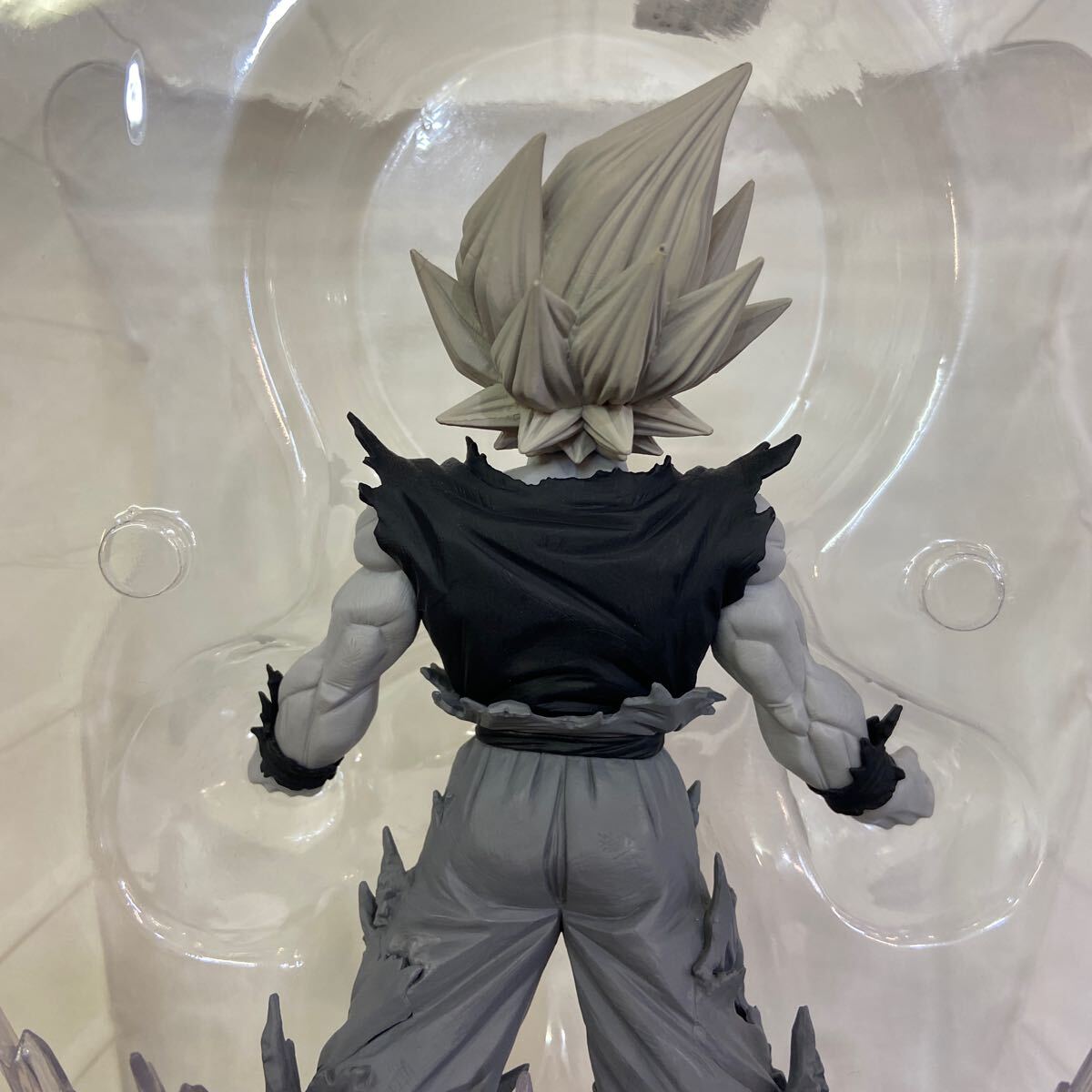 【開封済み】ドラゴンボールZ SMSD SUPER MASTER STARS DIORAMA D賞 04 白黒トーン彩色 超サイヤ人孫悟空 フィギュア ジオラマ 一番くじの画像5