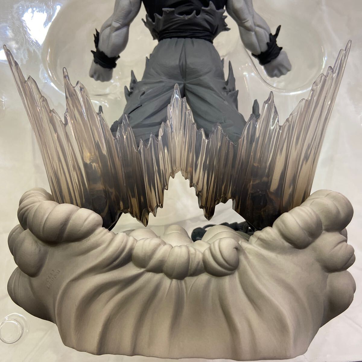 【開封済み】ドラゴンボールZ SMSD SUPER MASTER STARS DIORAMA D賞 04 白黒トーン彩色 超サイヤ人孫悟空 フィギュア ジオラマ 一番くじの画像6