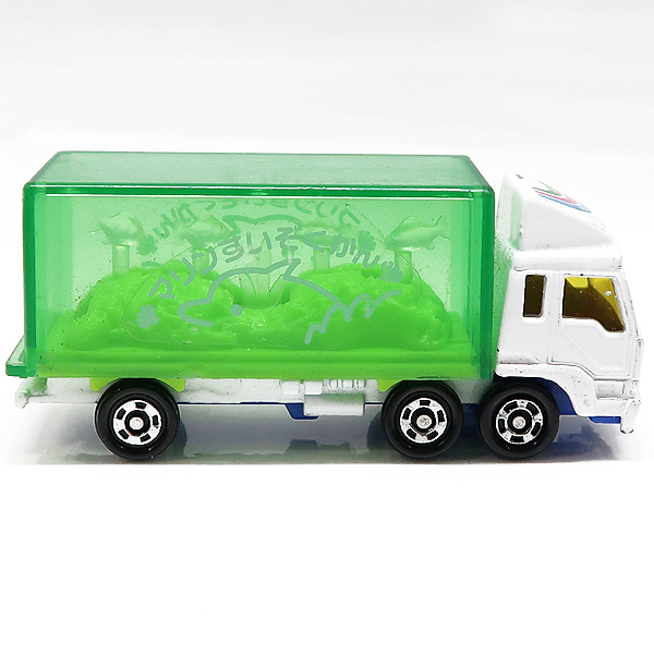 DKG★送料無料 T83★ TOMICA トミカ FUSO TRUCK No.7　三菱ふそう トラック マリンすいぞくかん　TOMY トミー ミニカー トミカ 7_画像2