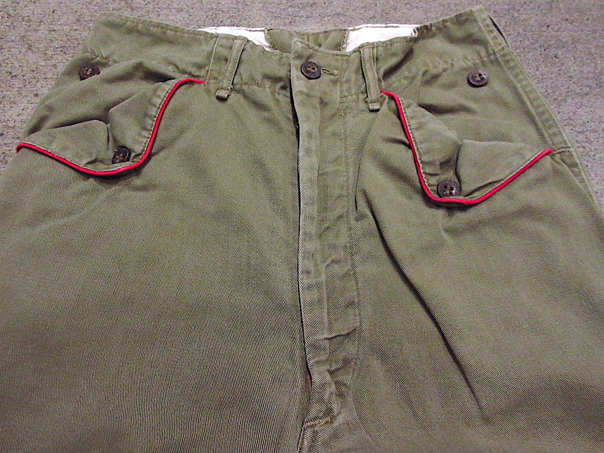 ビンテージ60’s●BOY SCOUTS OF AMERICAコットンストレートパンツ実寸W60cm●240401c8-k-pnt-ot-w24 1960sボーイスカウト古着_画像3