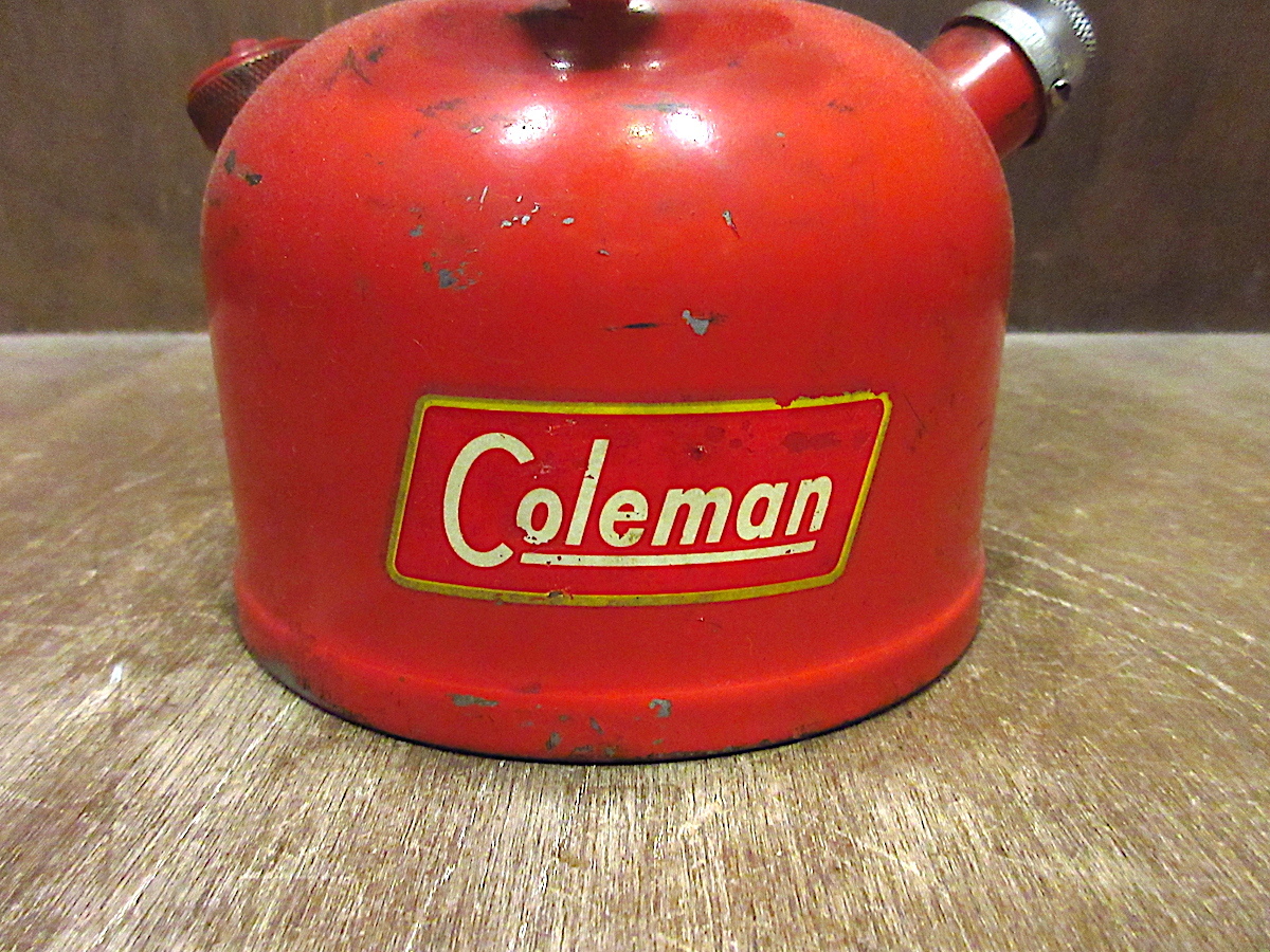 ビンテージ50’s●Coleman 200Aイエローボーダージャンク●240407y5-otdeqpアウトドアキャンプランタンコールマン_画像3