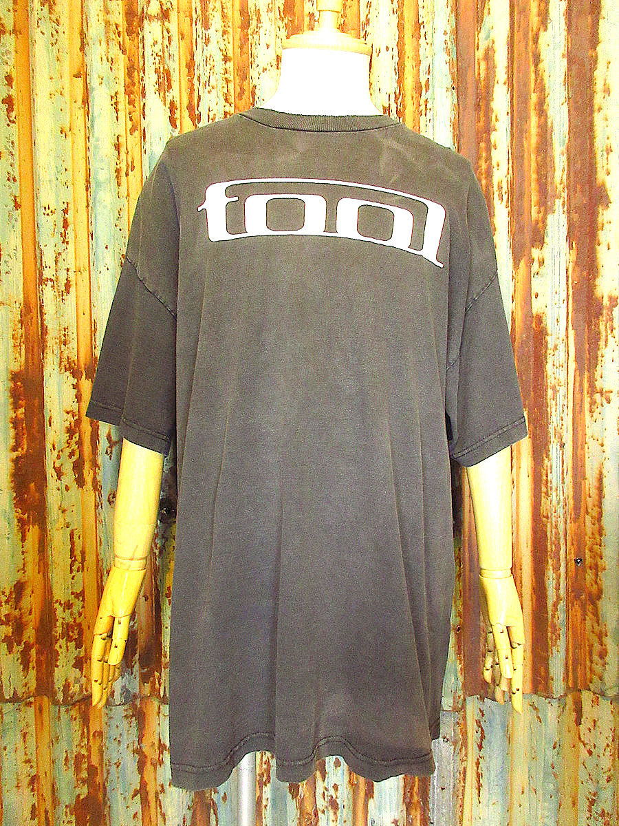 2000’s●TOOLツアーTシャツ黒size 2XL●240426k3-m-tsh-bn 2000sトゥールバンドロックメンズバンT_画像1