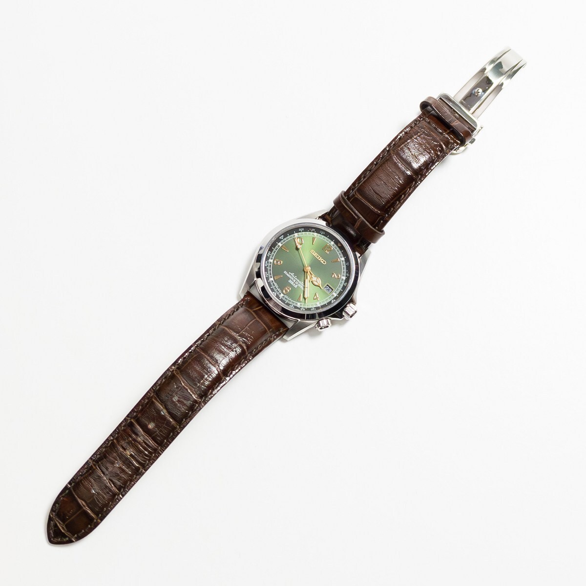SEIKO アルピニスト SARB017 グリーン文字盤 6R15-00E0 自動巻 腕時計の画像1