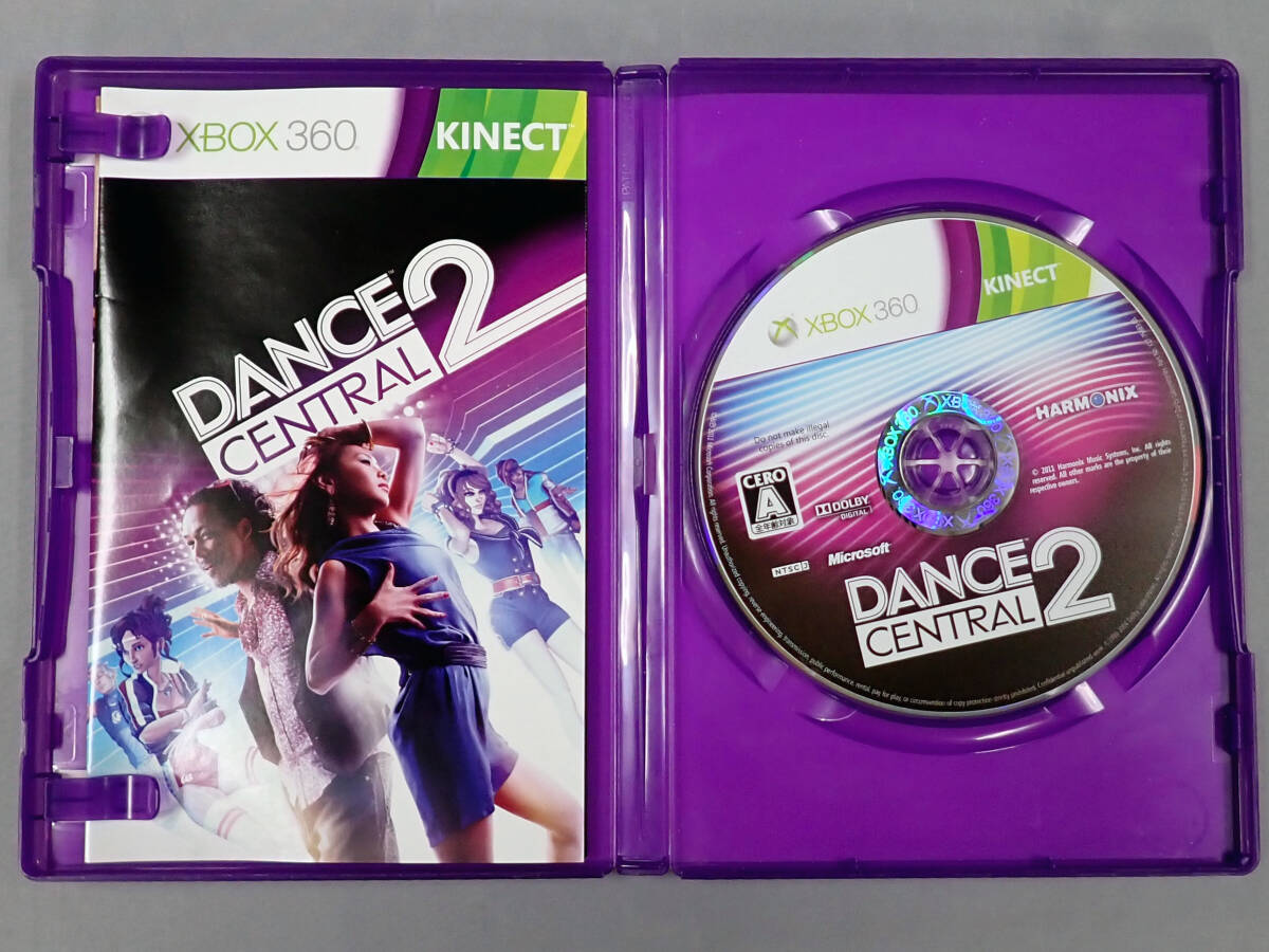 【Xbox360】 Dance Central 2 （ダンスセントラル2）　中古品　パッケージ日焼け_画像3