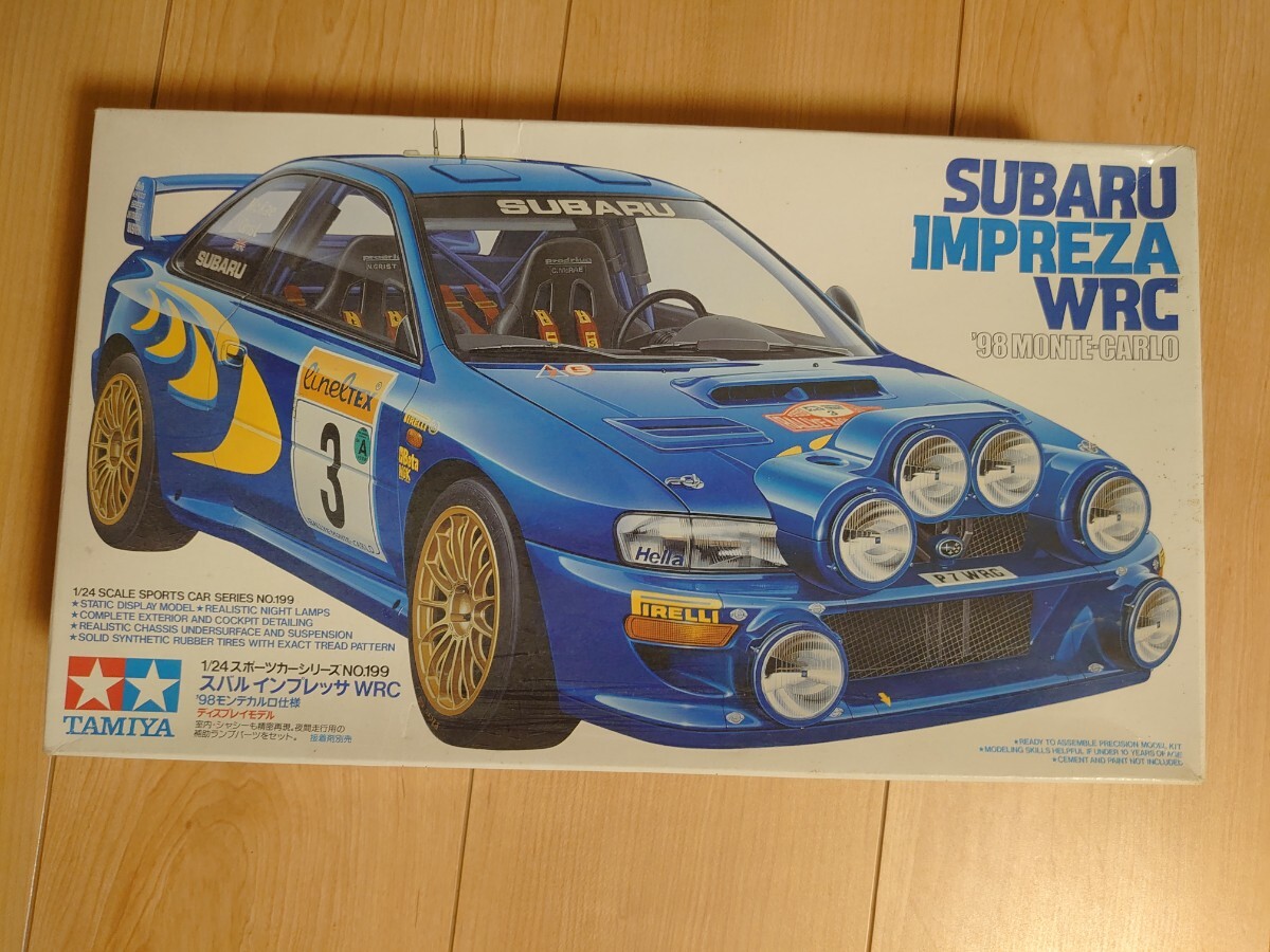 スバル インプレッサ WRC 1998 モンテカルロ仕様 （1/24スケール スポーツカー No.199 24199）の画像1