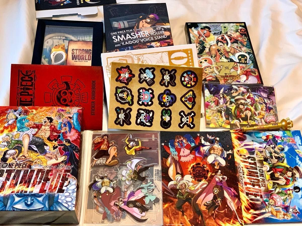 劇場版4作品セット ONE PIECE STAMPEDE スペシャル・デラックス・エディション + 他3作品の特典 劇場版4作品セット ONE PIECE STAMPEDE スペシャル・デラックス・エディション + 他3作品の特典
