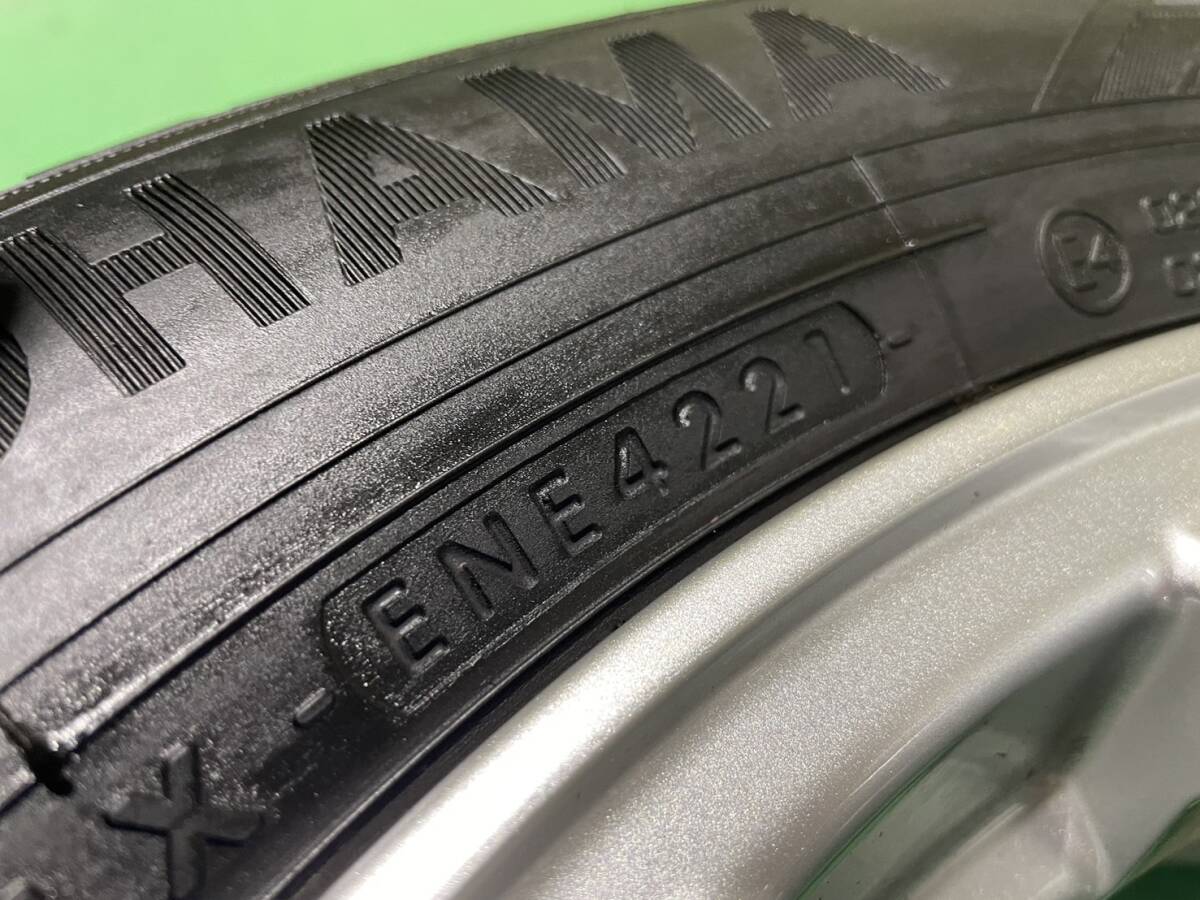 ウェッズ weds ジョーカーグライド JOKER GLIDE 15インチアルミ スタッドレスタイヤ付4本セット 185/65R15の画像4