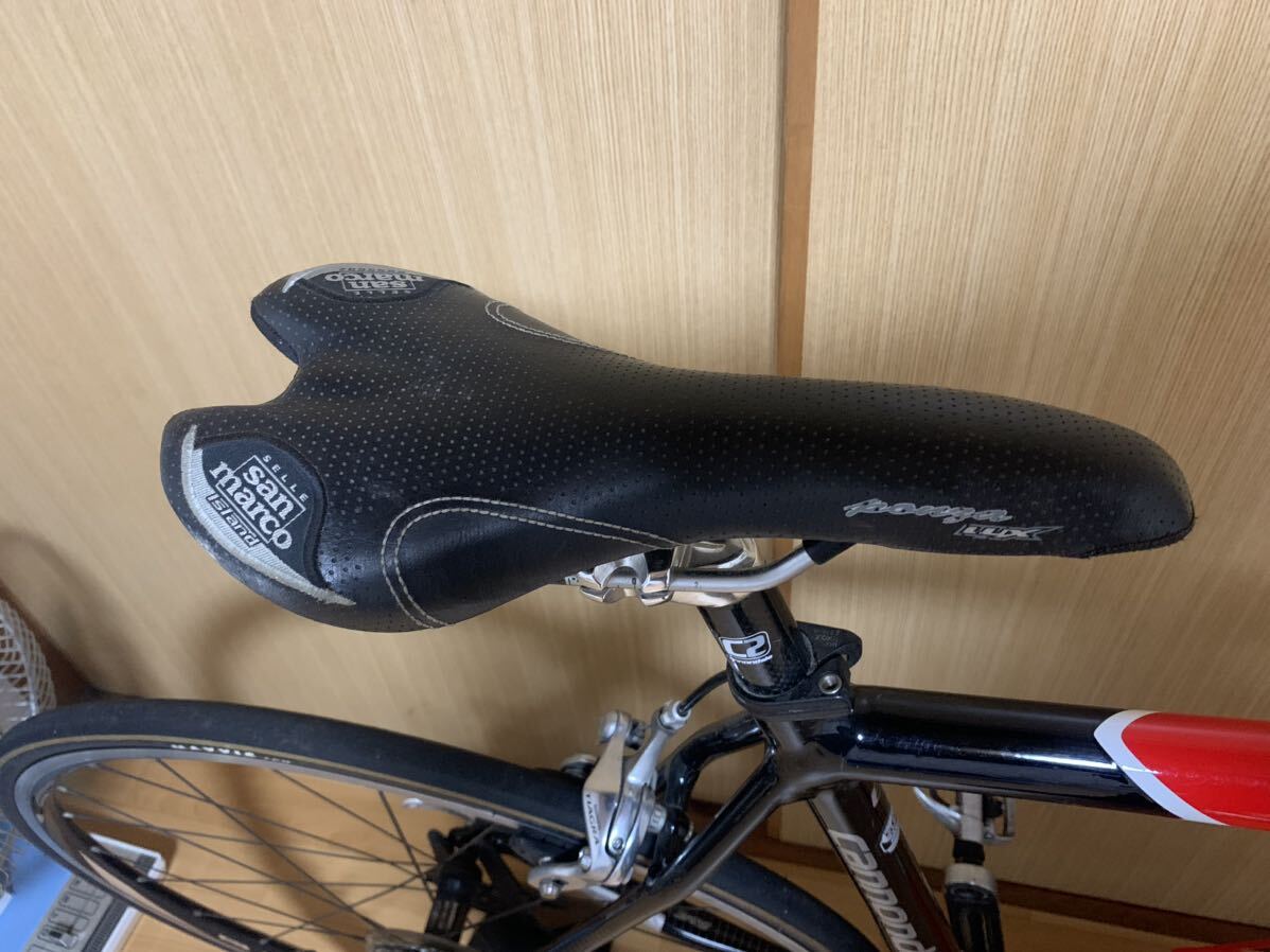 美品 CANNONDALE ロードバイク アルミSHIMANO の画像3