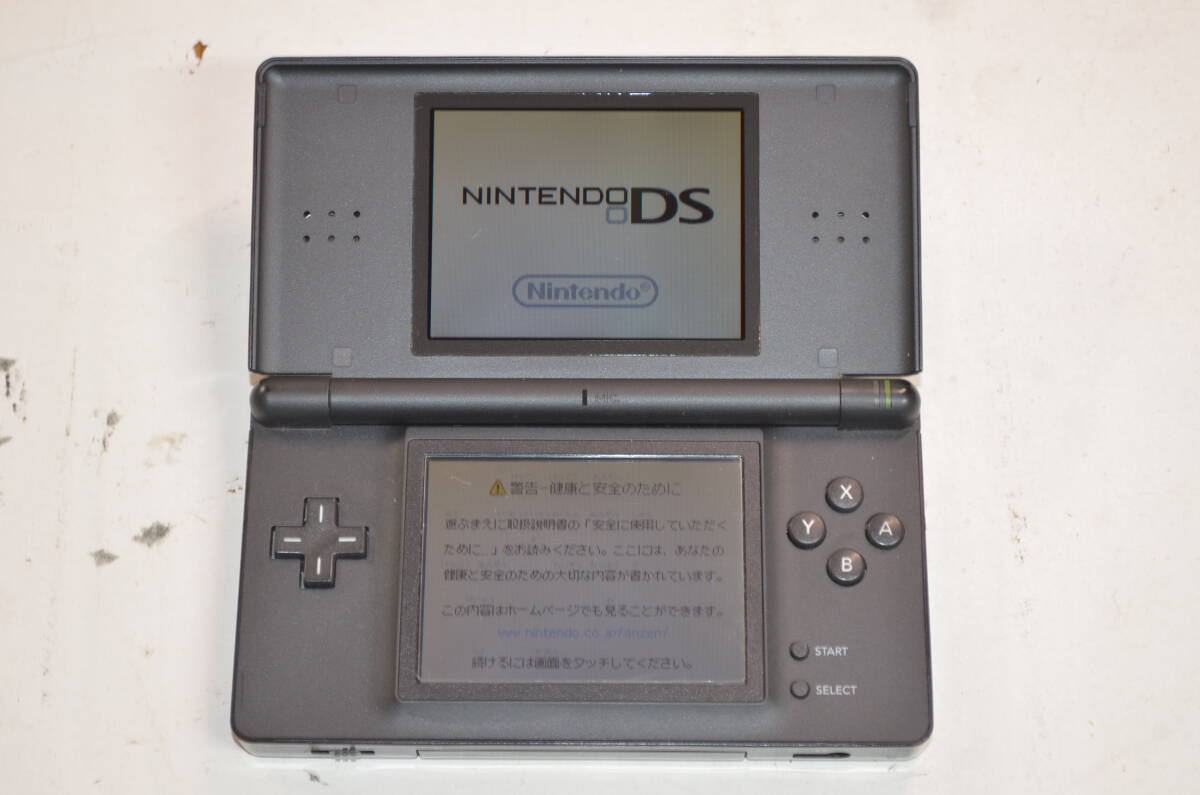 ★保護フィルム貼り付け ソフト5本付き 動作良好★DS lite 本体 ジェットブラック★usg-001 usg-s-ka★任天堂 nintendo ニンテンドー★の画像7