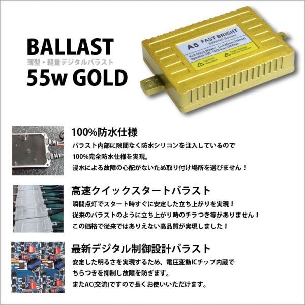 55w/8000K/HB4/バラストHIDバラスト/RAV4フォグ_画像2