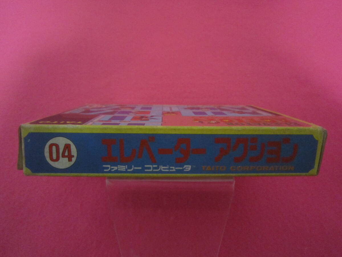 ファミコン エレベーターアクション 箱 説明書付属の画像3