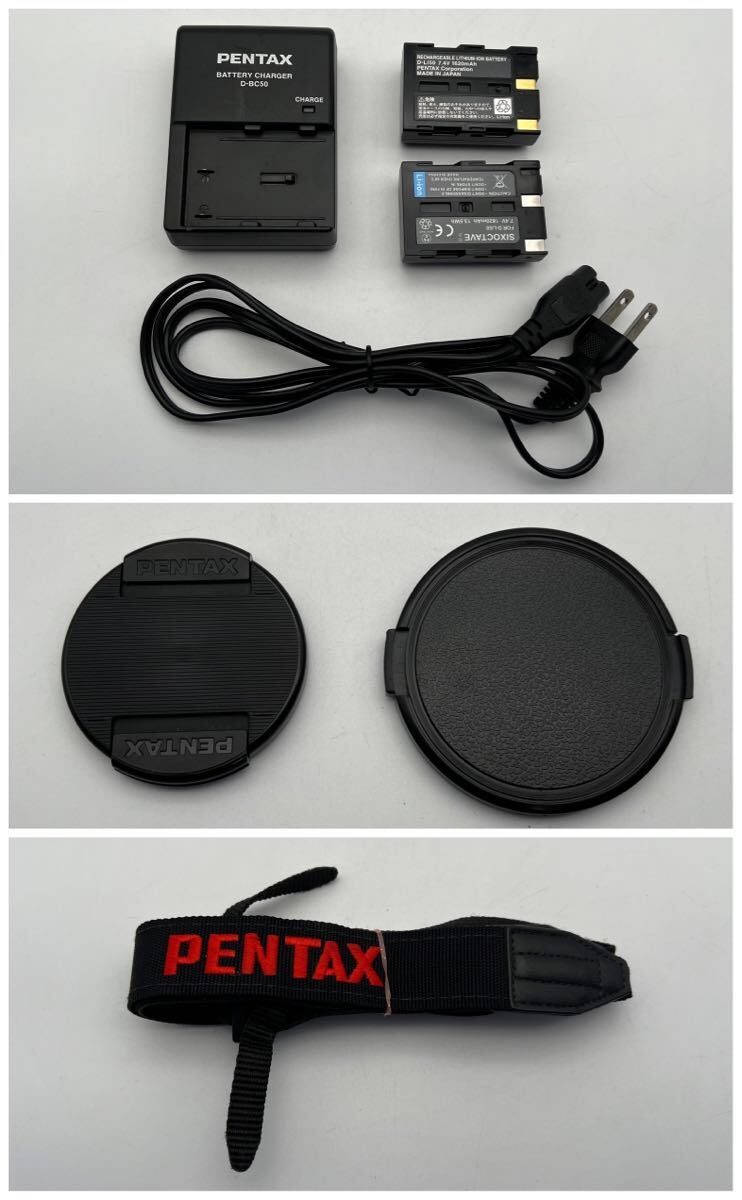 PENTAX ペンタックス K10D デジタル一眼レフ カメラ / D-BG2 / 28-90mm / 28-200mm セット 動作確認済み 現状品の画像9