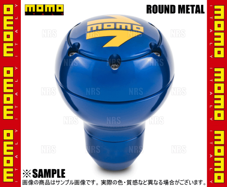 MOMO モモ ROUND METAL BLUE ラウンド メタル ブルー アルミニウムブルー (SK118_画像3