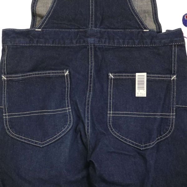 【新品 未使用】 Lee リー LL1154 TAPERD OVERALL テーパード デニム オーバーオール サロペット パンツ Sz.M　レディース　K4T00376_3#O_画像6